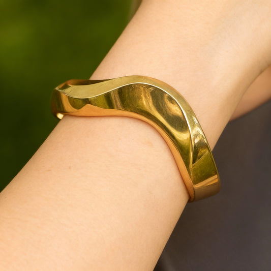 18k Gold-Plated and Silver – NEFERTITI BRACELET
