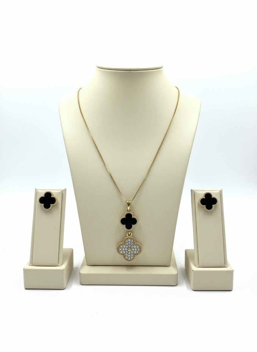 Ophelia Black Clover Set