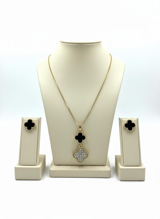 Ophelia Black Clover Set